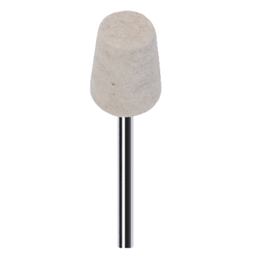 HP Shank Frustum Felt Polishing Wheel