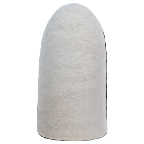 HP Shank Bullet Felt Polishing Wheel