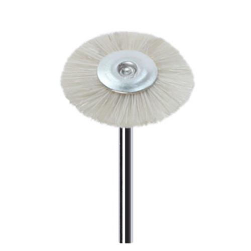HP Shank Round Silver Horse Hair Brush