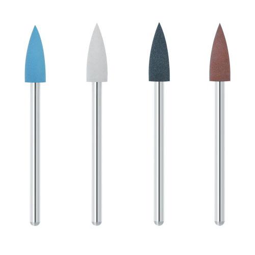 HP Shank Small Flame Rubber Polisher