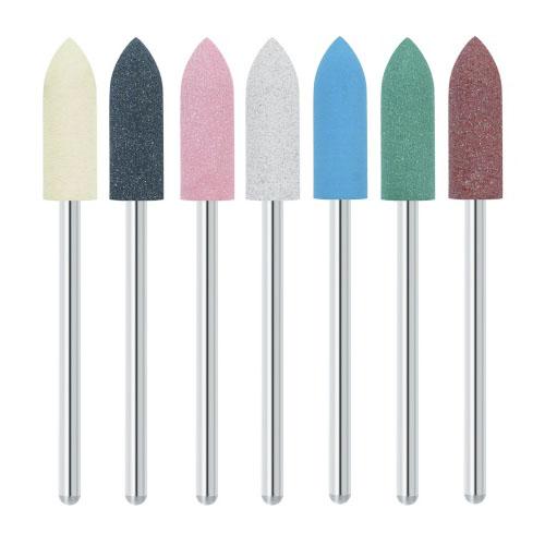HP Shank Cylindrical Tip Silicone Diamond Polisher 205