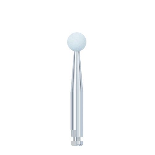 RA Shank Spherical White Sandstone Polisher