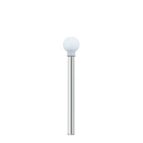 FG Shank Spherical White Sandstone Polisher